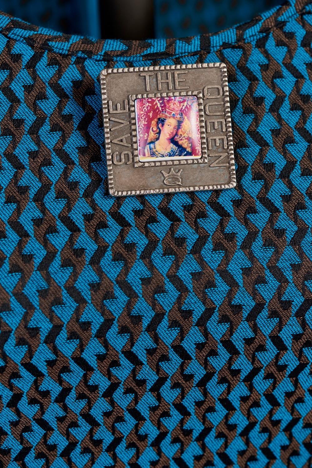 Save The Queen Tubino In Tessuto Jacquard