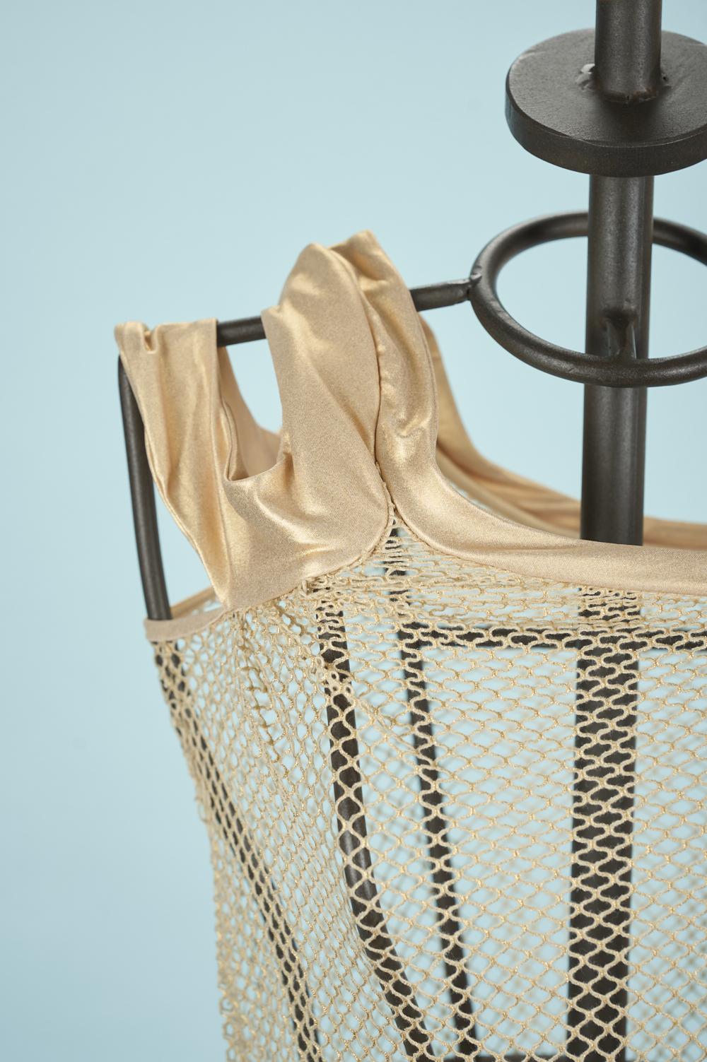 Save The Queen Tunica A Rete Oro