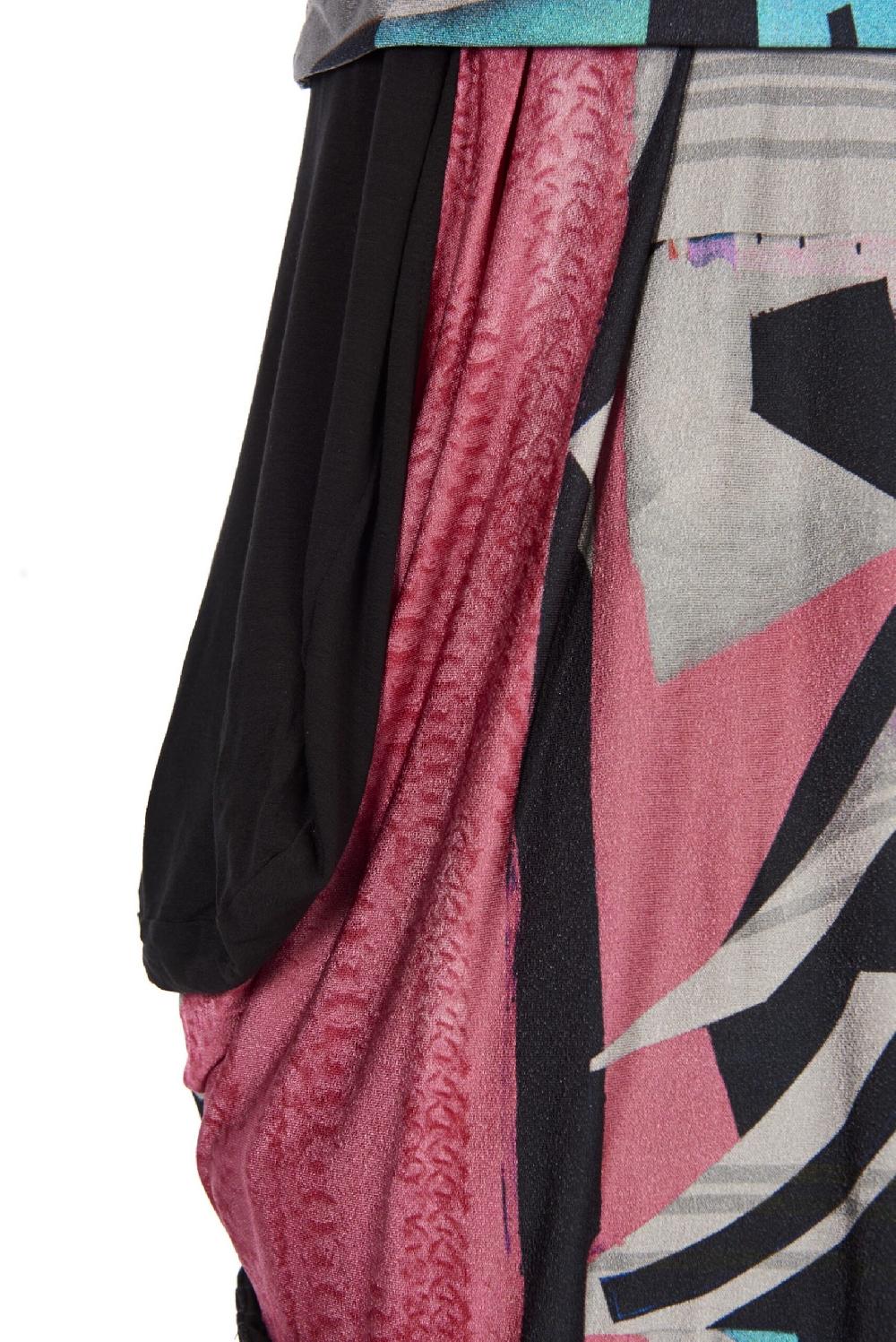 Save The Queen Tunica Con Stampa Astratta