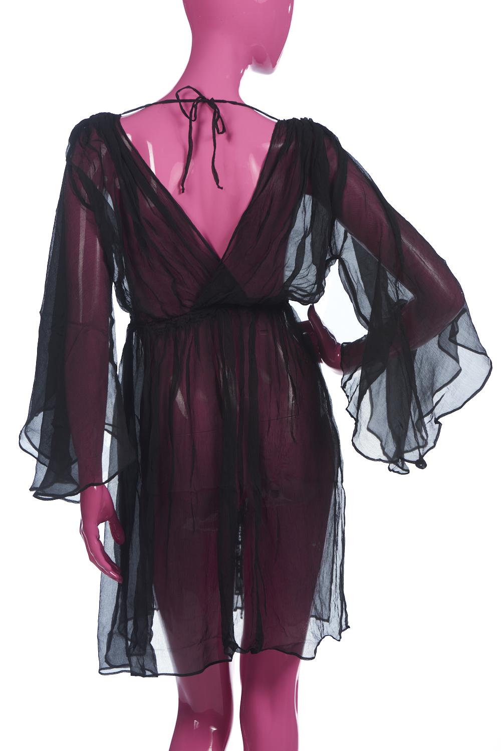 Save The Queen Tunica Copricostume In Seta Crepon