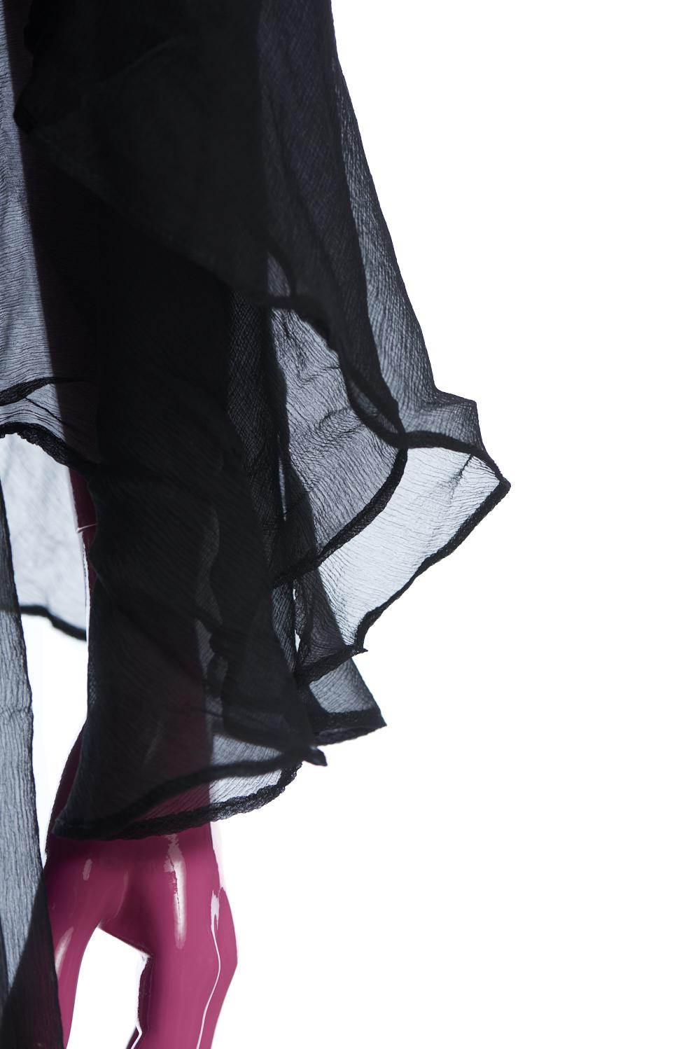 Save The Queen Tunica Copricostume In Seta Crepon