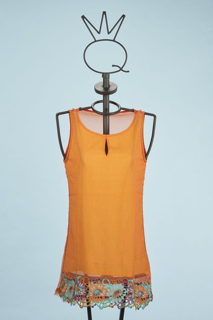 Save The Queen Tunica In Crepon Di Seta