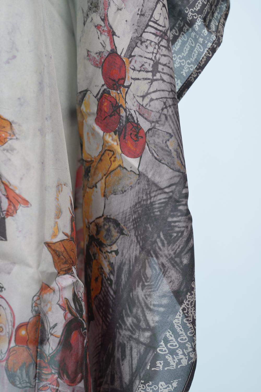 Save The Queen Tunica In Seta