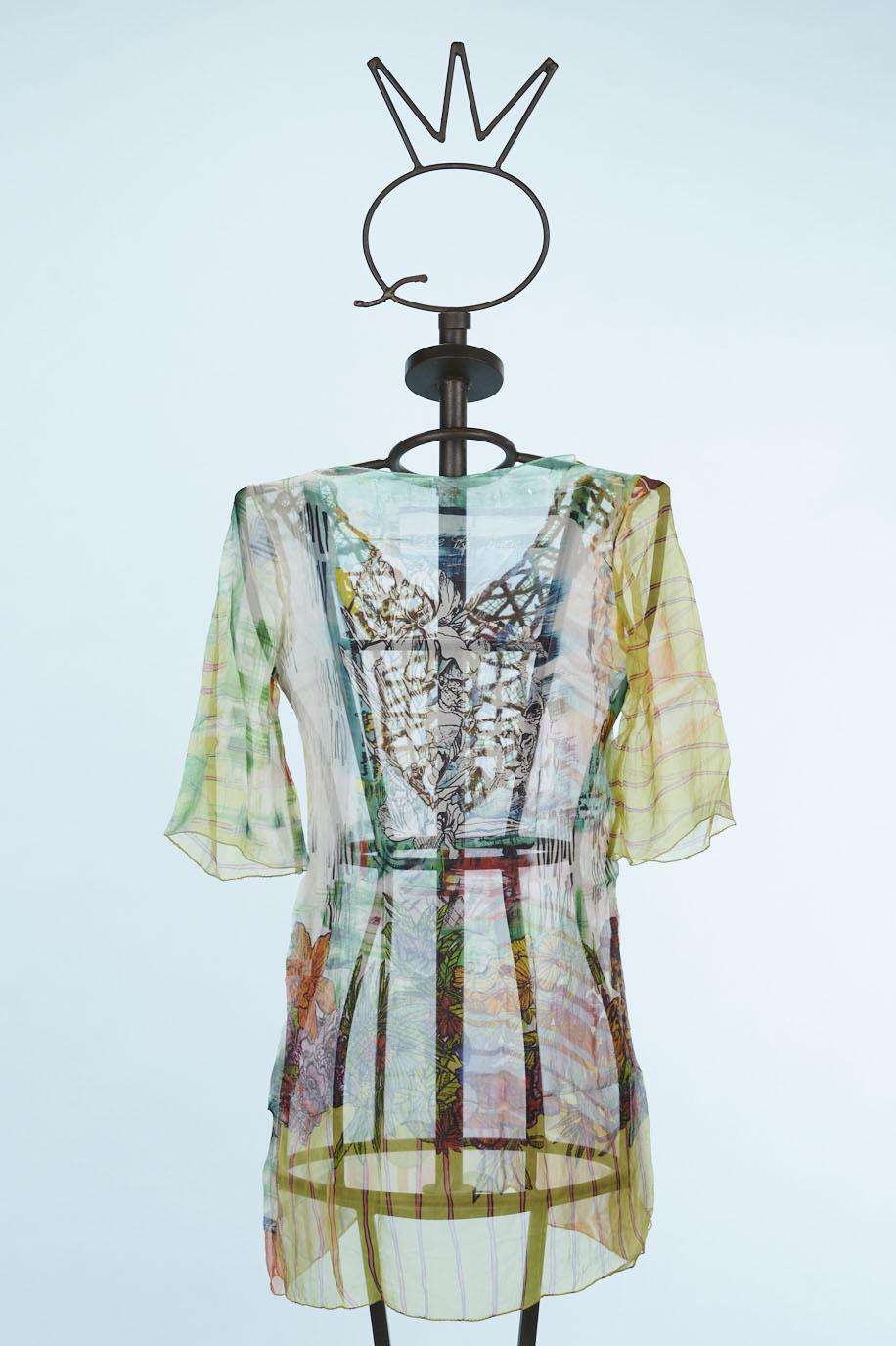 Save The Queen Tunica In Seta