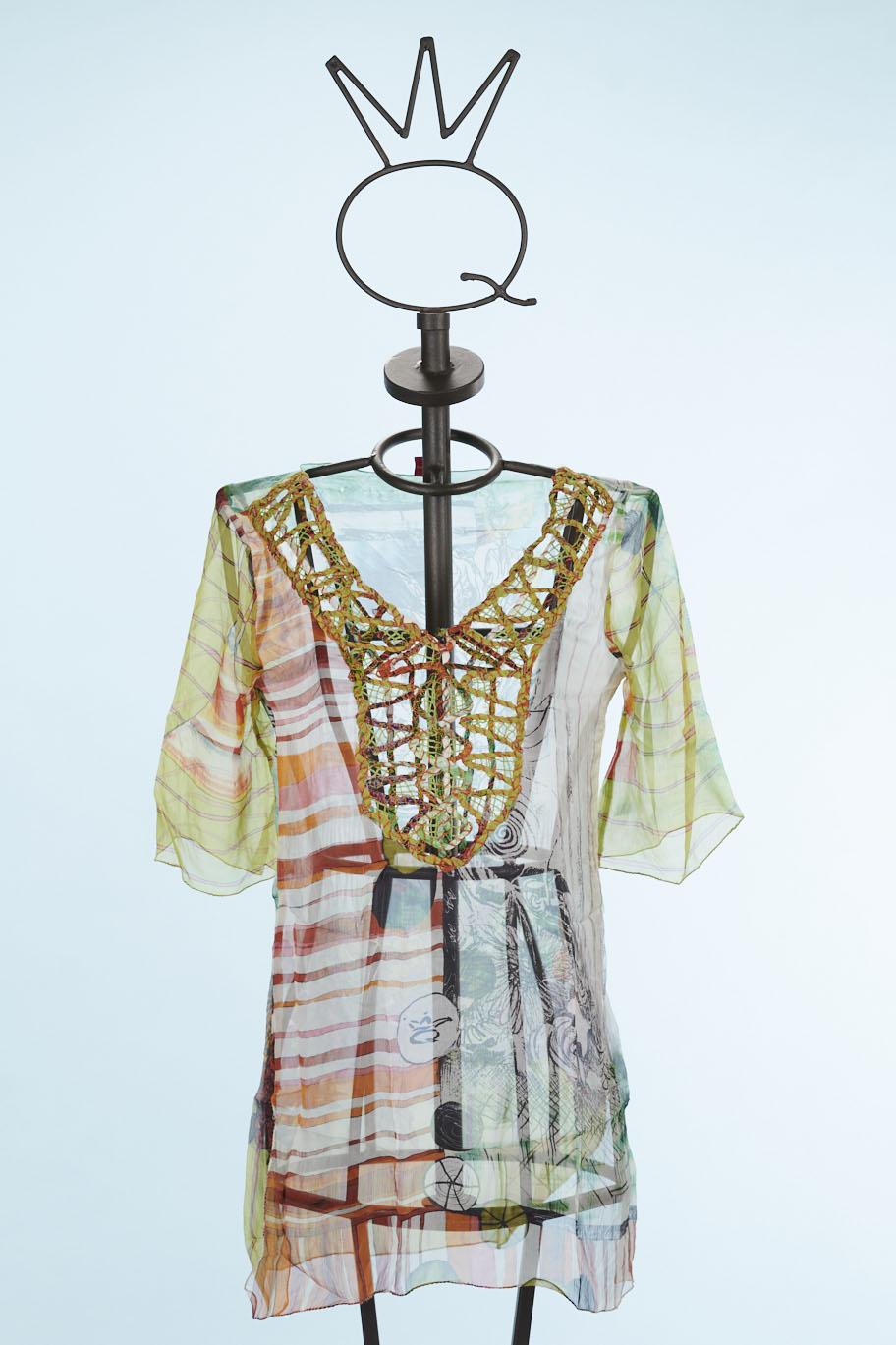 Save The Queen Tunica in seta