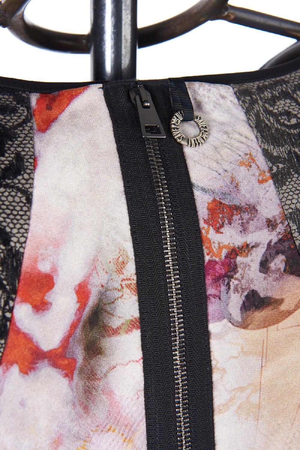 Save The Queen Vestito Corto A Tubino A Fantasia