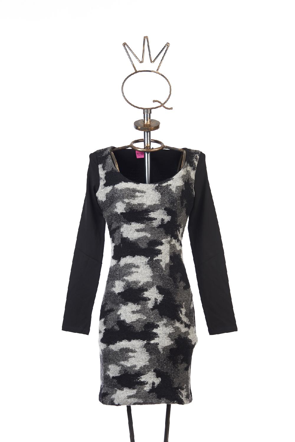 Save The Queen vestito corto camouflage