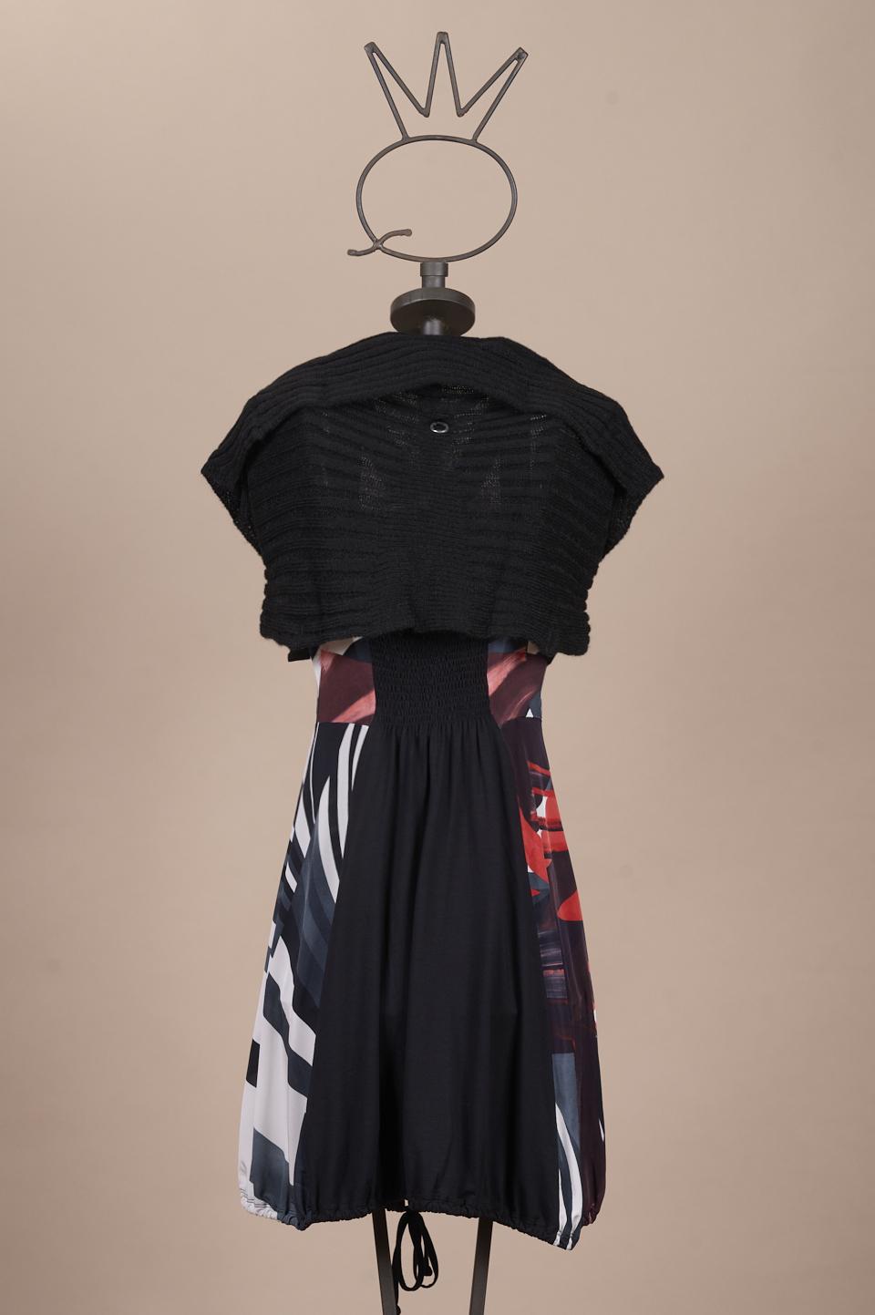 Save The Queen Vestito Corto Con Coprispalle