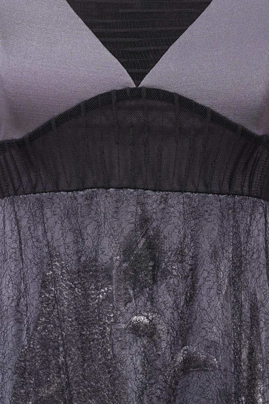 Save The Queen Vestito Corto Grigio