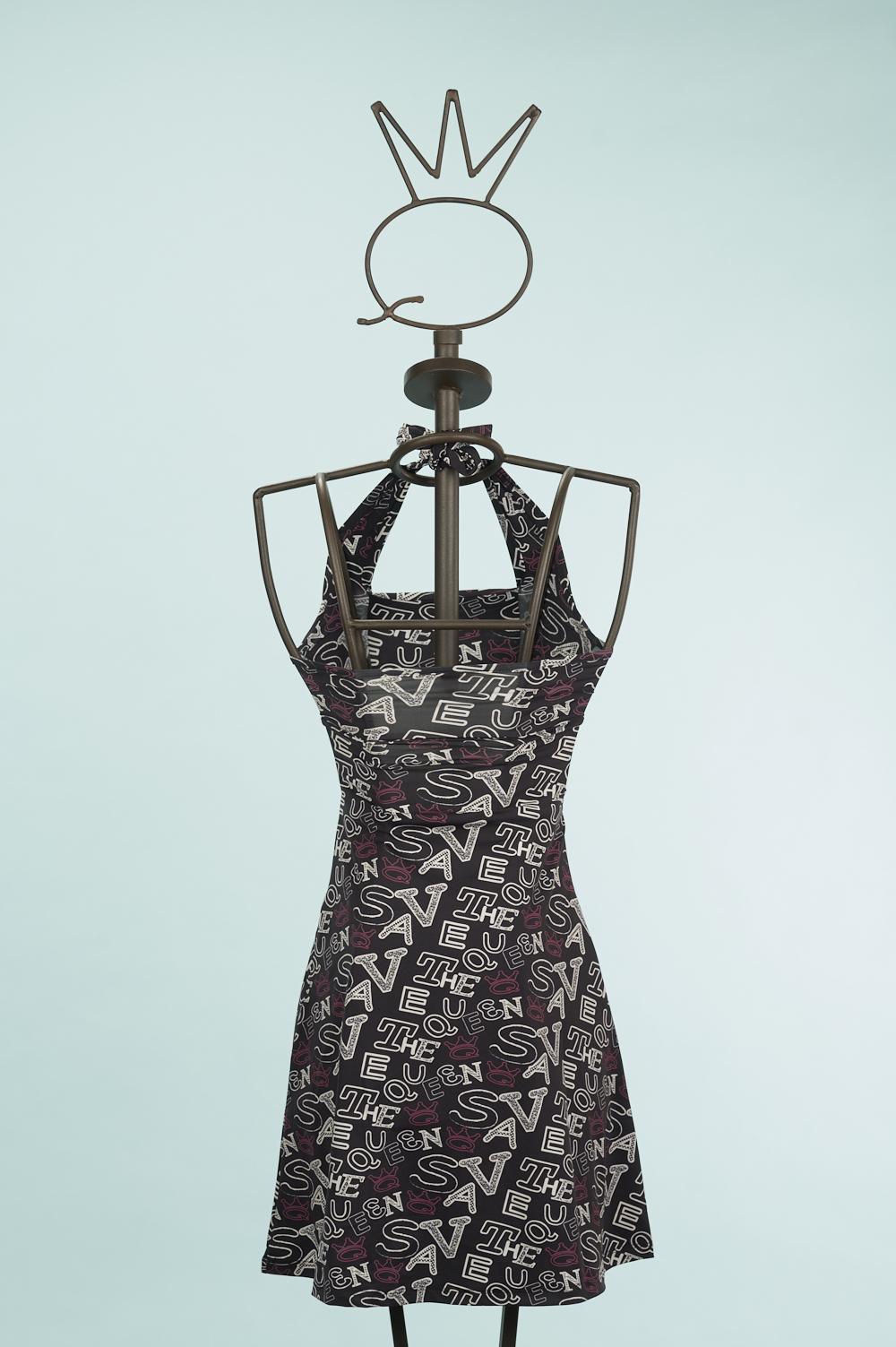 Save The Queen Vestito Corto Stampato