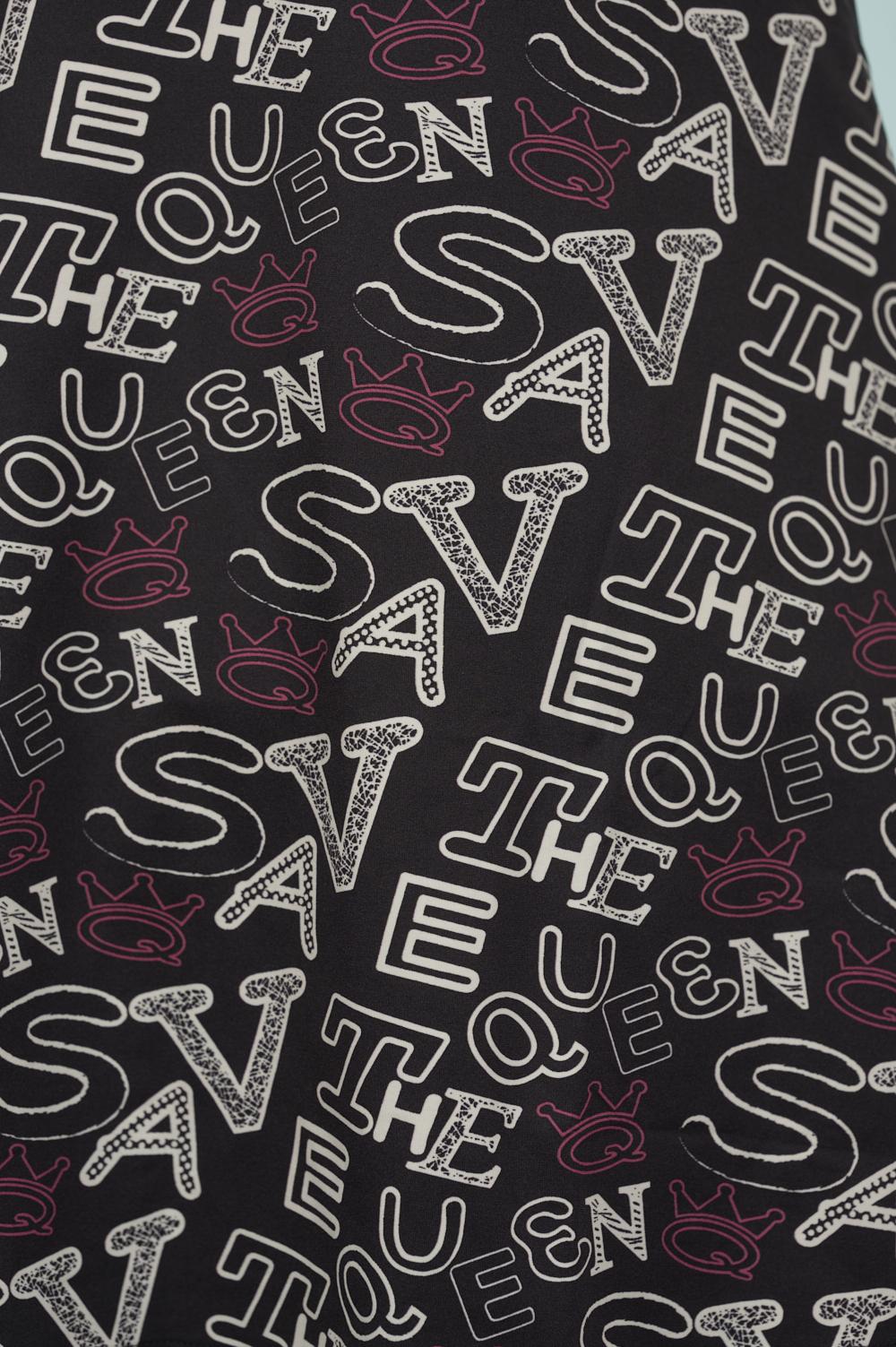 Save The Queen Vestito Corto Stampato