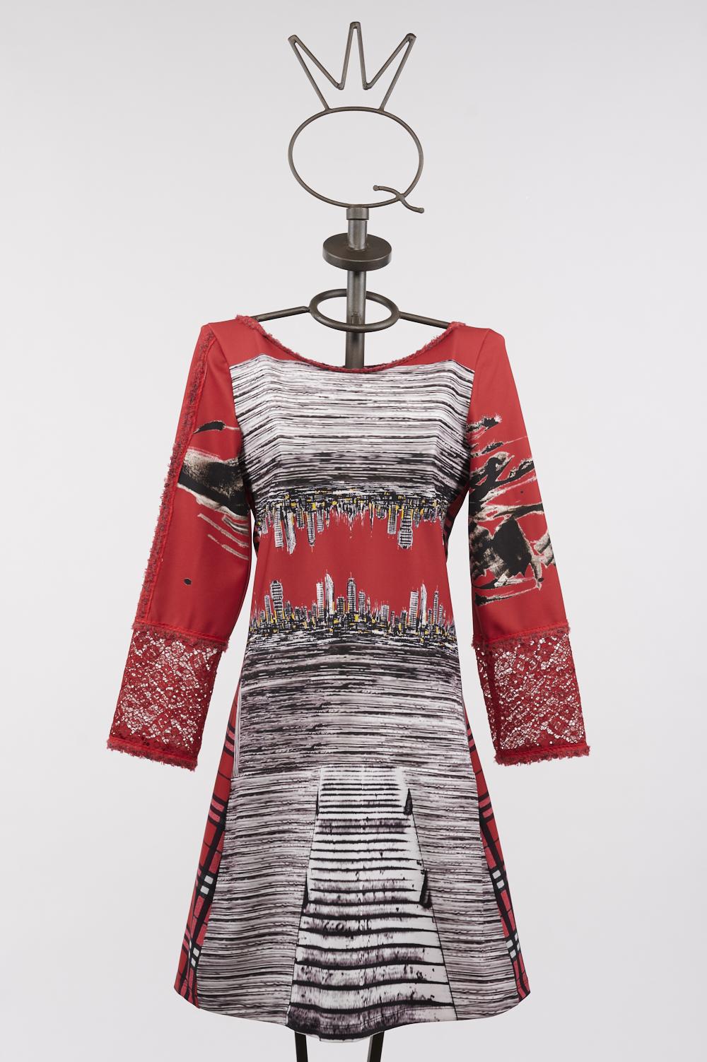 Save The Queen Vestito Corto Stampato