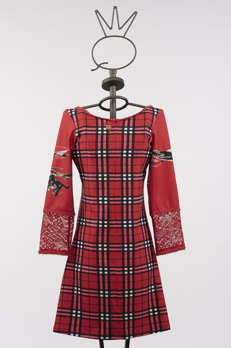 Save The Queen Vestito Corto Stampato