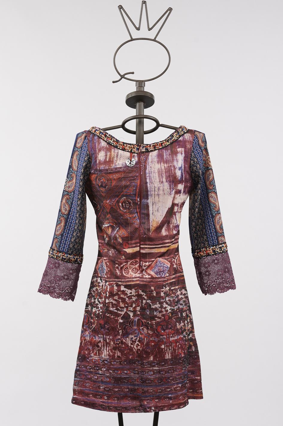 Save The Queen Vestito Corto Stampato