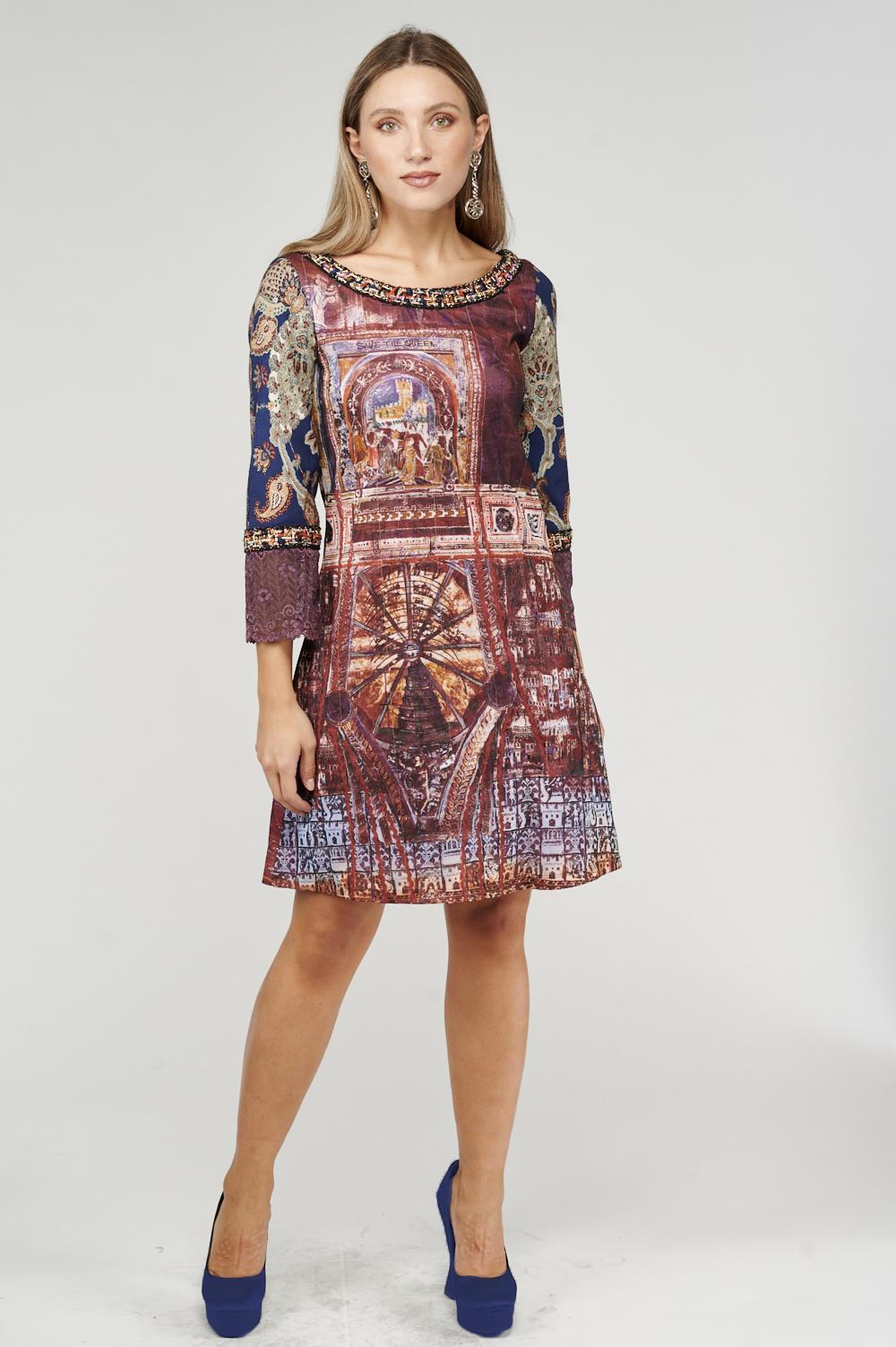 Save The Queen Vestito corto stampato