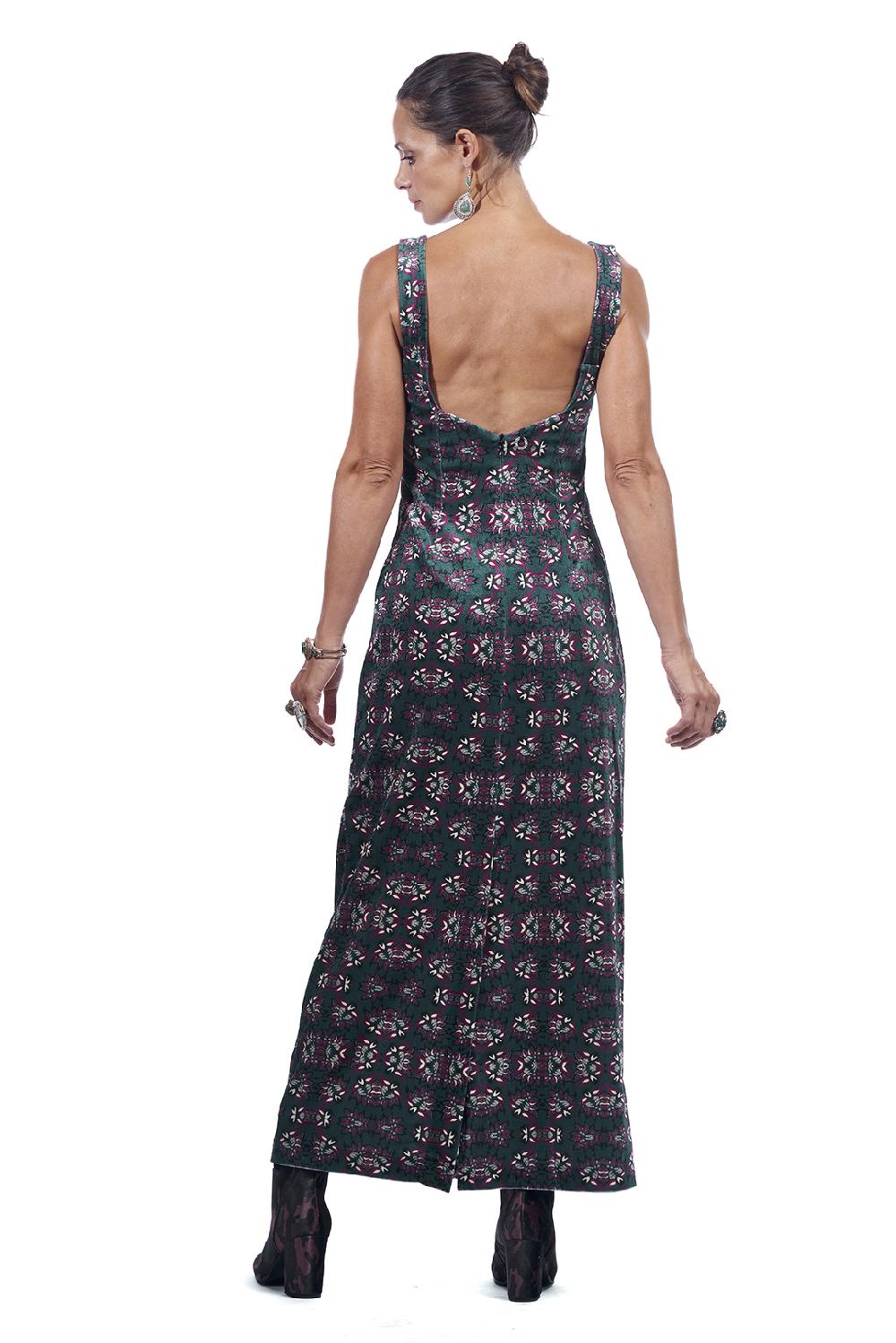 Save The Queen Vestito Lungo Con Stampa Floreale