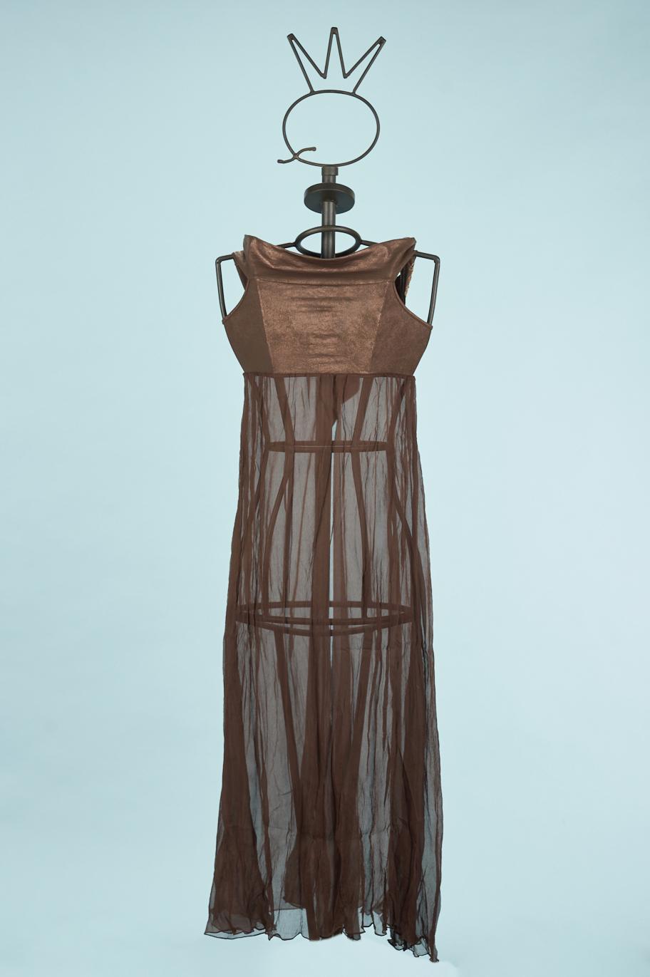 Save The Queen Vestito Lungo In Seta