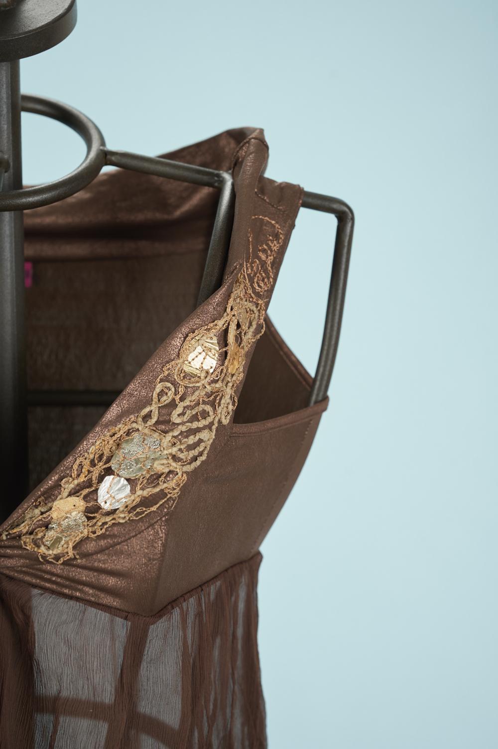 Save The Queen Vestito Lungo In Seta