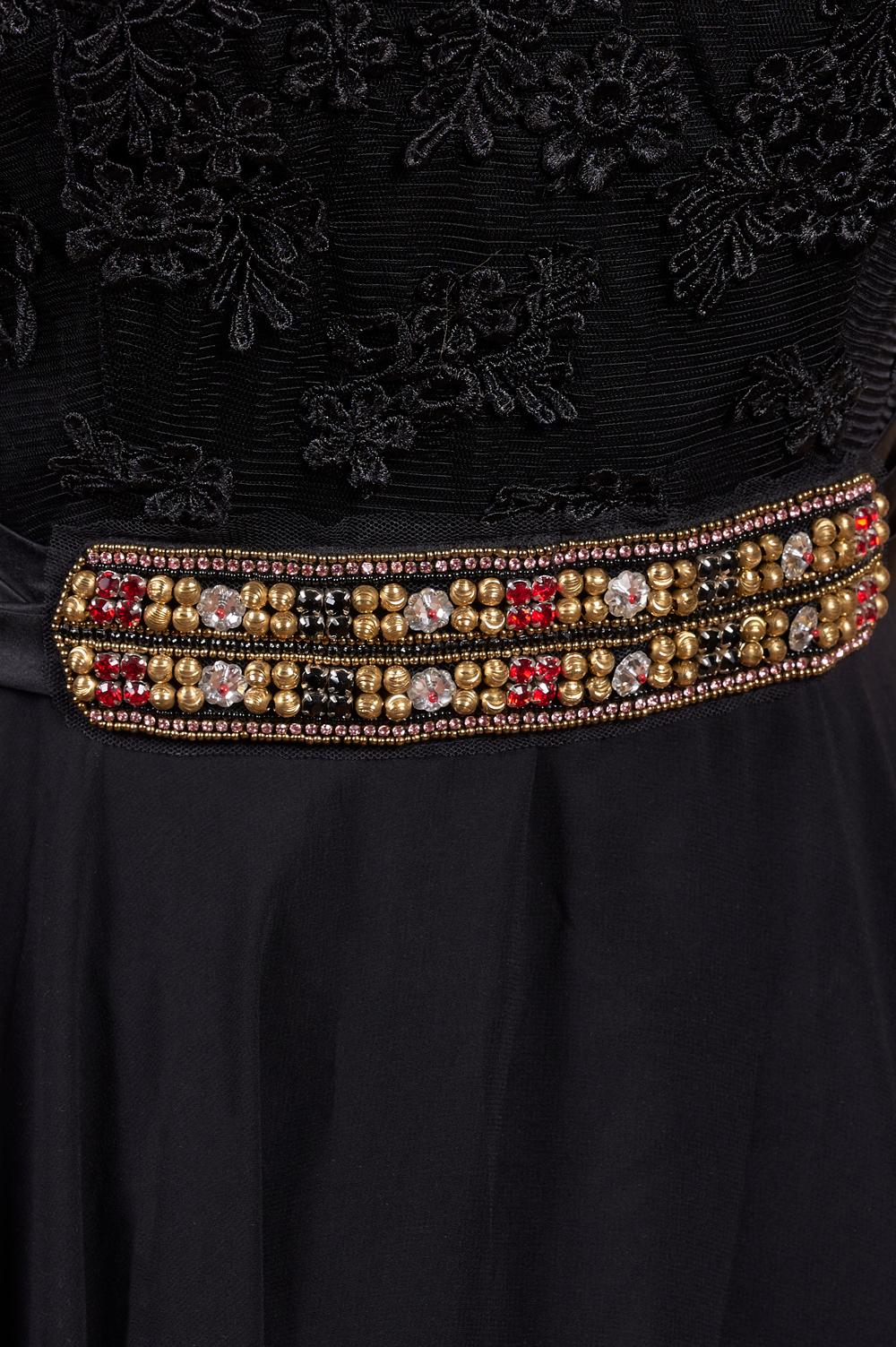 Save The Queen Vestito Lungo Nero