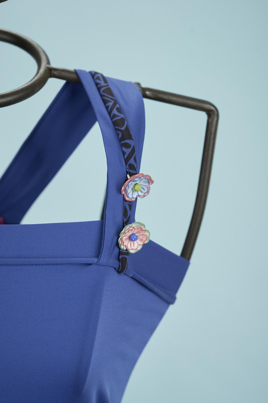 Save The Queen Vestito Lungo Stampato