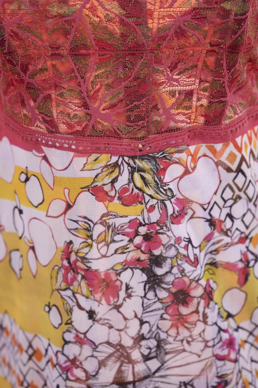 Save The Queen Vestito Lungo Stampato