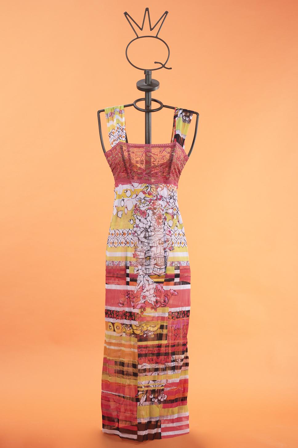 Save The Queen Vestito lungo stampato