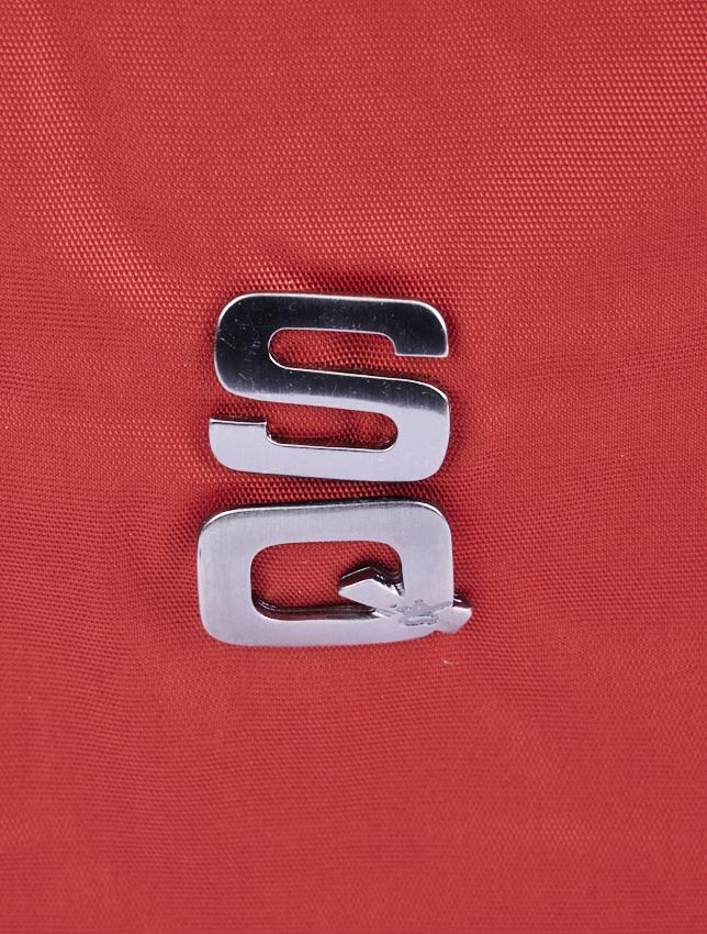 Save The Queen Shopper Rosso Con Logo In Metallo Zama