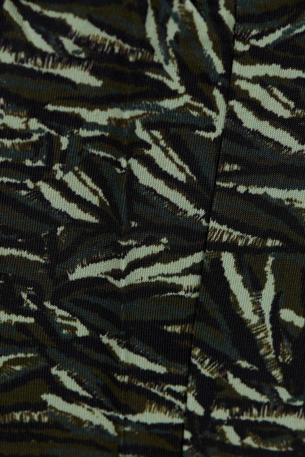 Save The Queen Shorts In Jersey Di Viscosa Con Stampa Camouflage