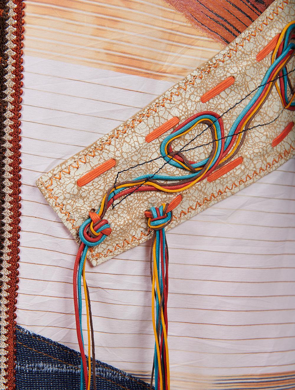 Save The Queen Spolverino 7/8 In Tessuti Stampati Ed Operati