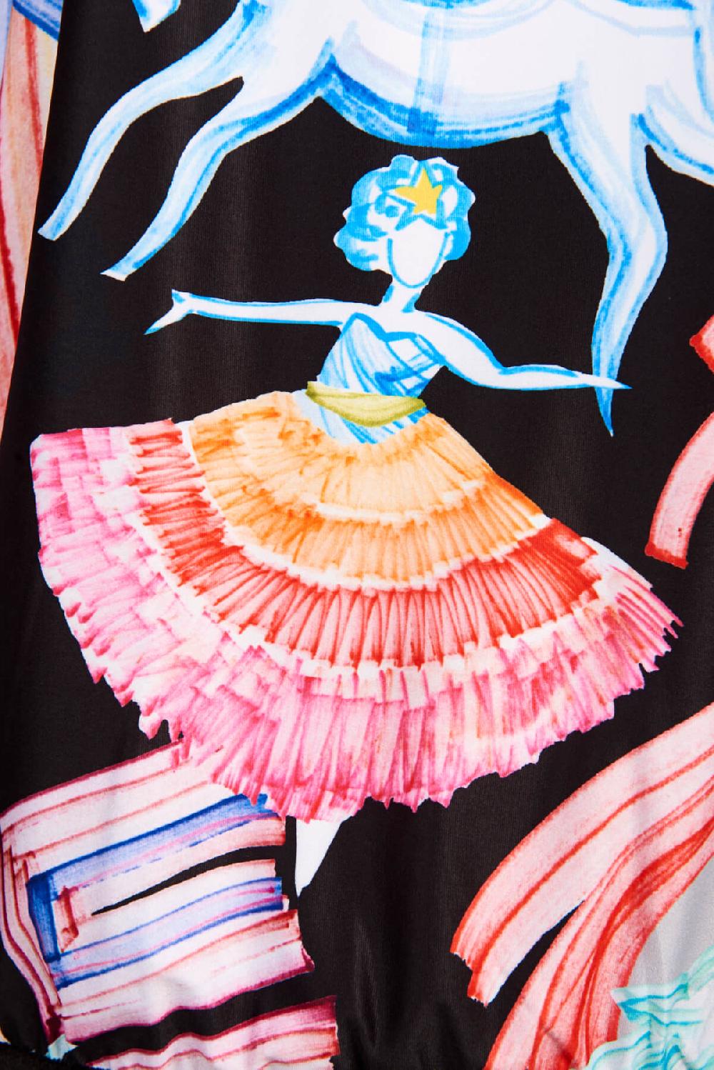 Save The Queen T-shirt Con Stampa Dedicata Al Circo