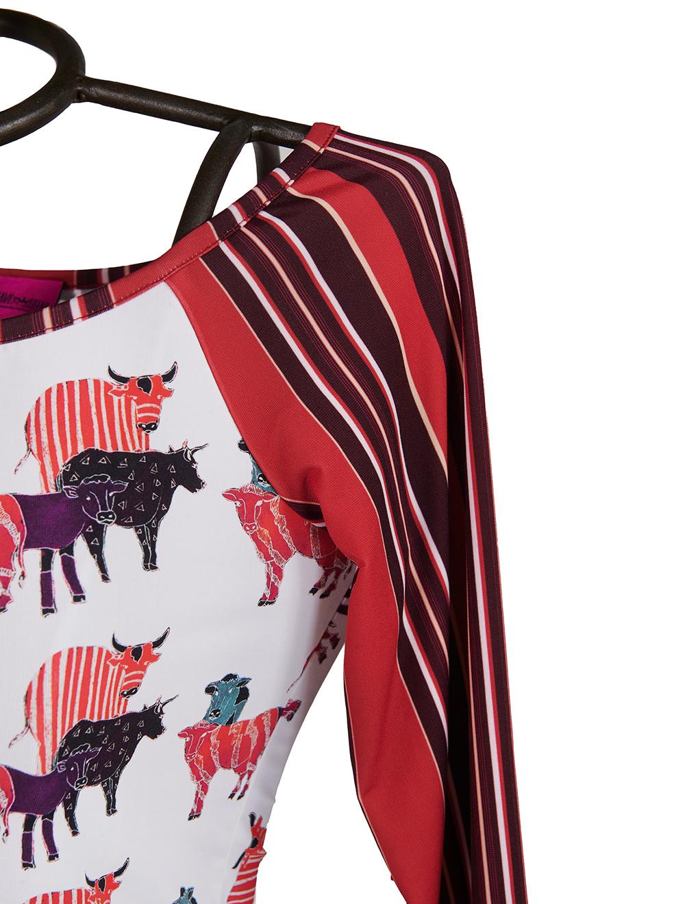 Save The Queen T-shirt In Jersey Con Stampa Dedicata Al Texas