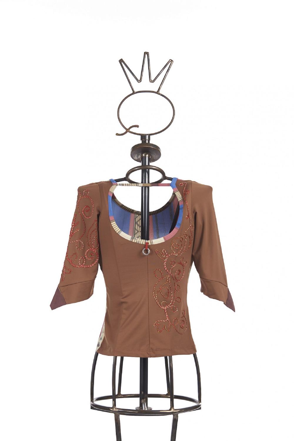 Save The Queen T-shirt In Jersey Elasticizzato E Stampato