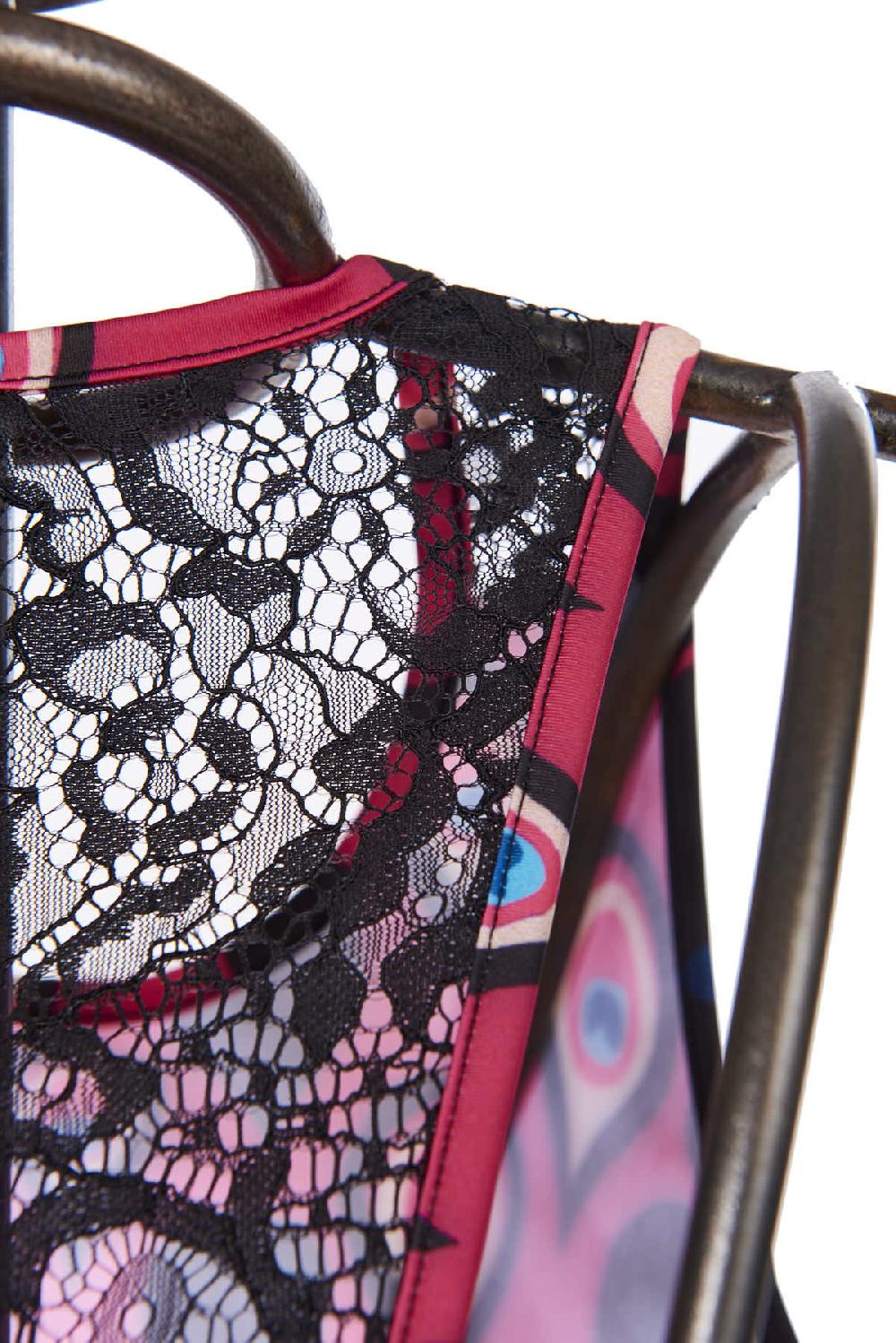 Save The Queen Top Con Stampa Dedicata Al Pavone “Afropavo”