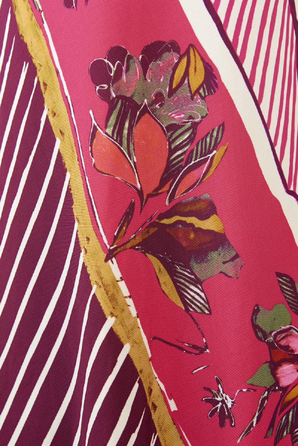 Save The Queen Vestito Al Ginocchio In Jersey Stampato