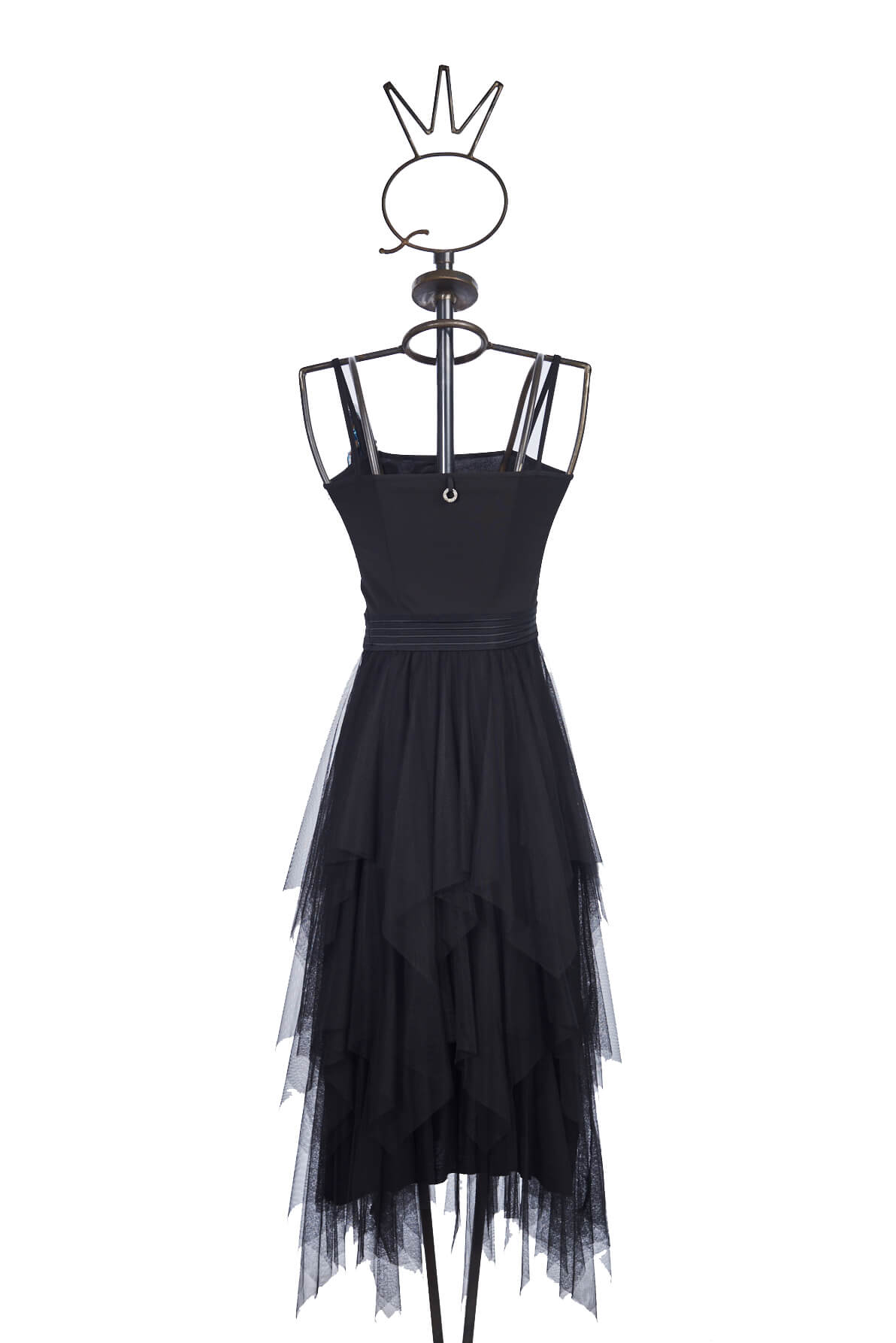 Save The Queen Vestito Con Ricamo E Gonna In Tulle A Balze