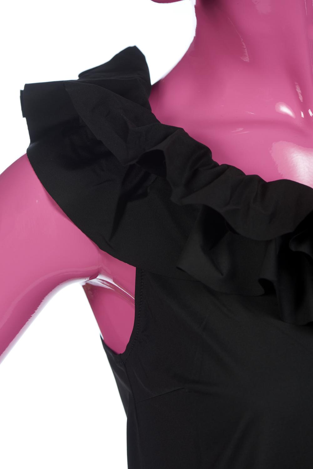 Save The Queen Vestito Copricostume Monospalla Con Rouches