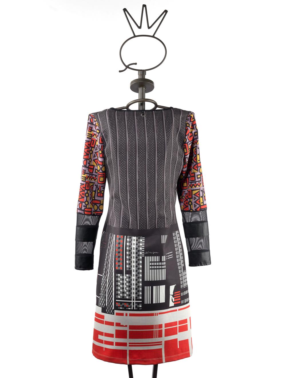 Save The Queen Vestito Corto In Tessuto Elasticizzato