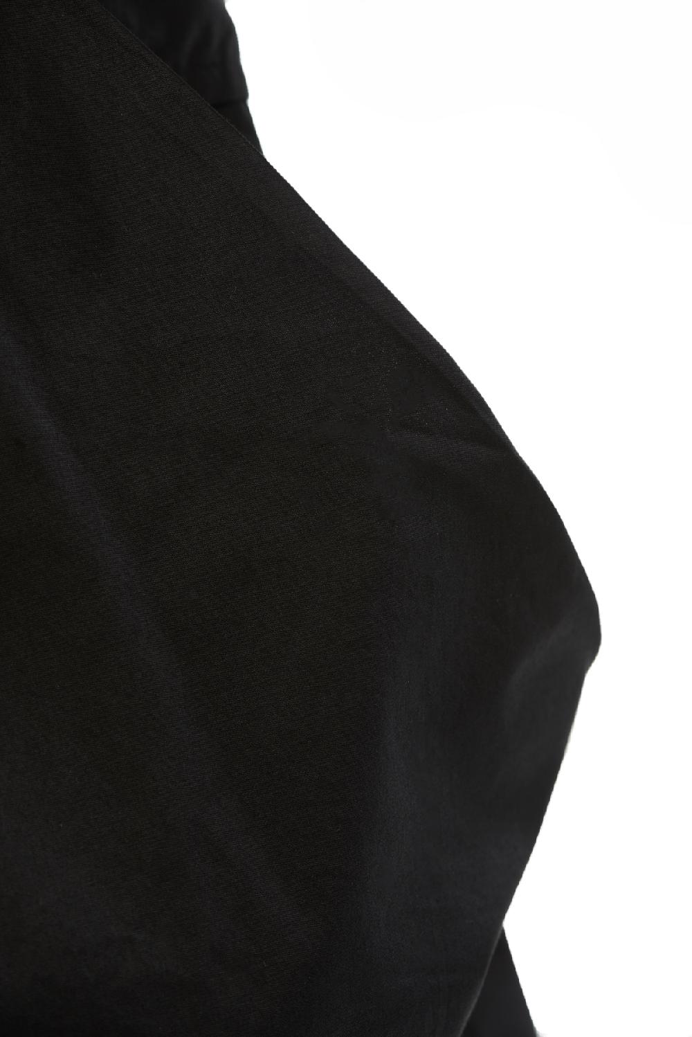 Save The Queen Vestito Corto Nero Con Decorazioni In Metallo