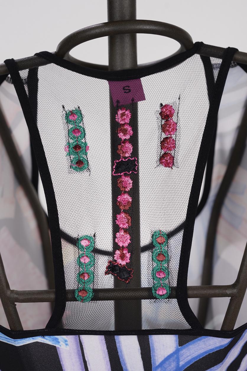 Save The Queen Vestito Lungo Stampato Fantasia Circo