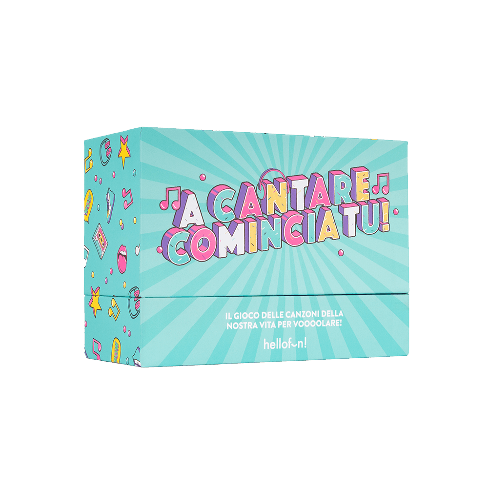 Sbam Design A cantare comincia tu – Gioco di Carte 14+