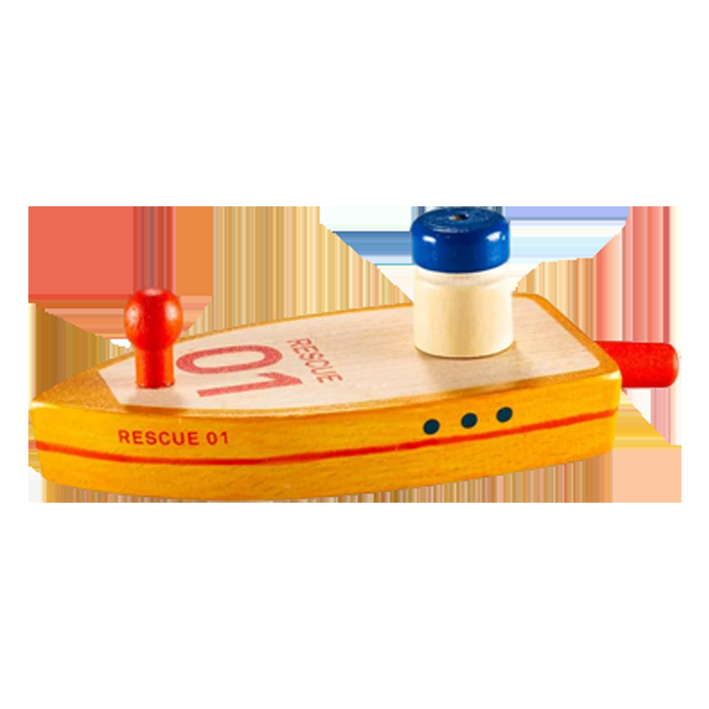 Sbam Design Barchetta In Legno Con Palloncino – Rescue01