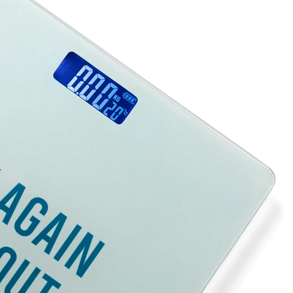 Sbam Design Bilancia Digitale Pesapersone “Try Again Without The Socks”