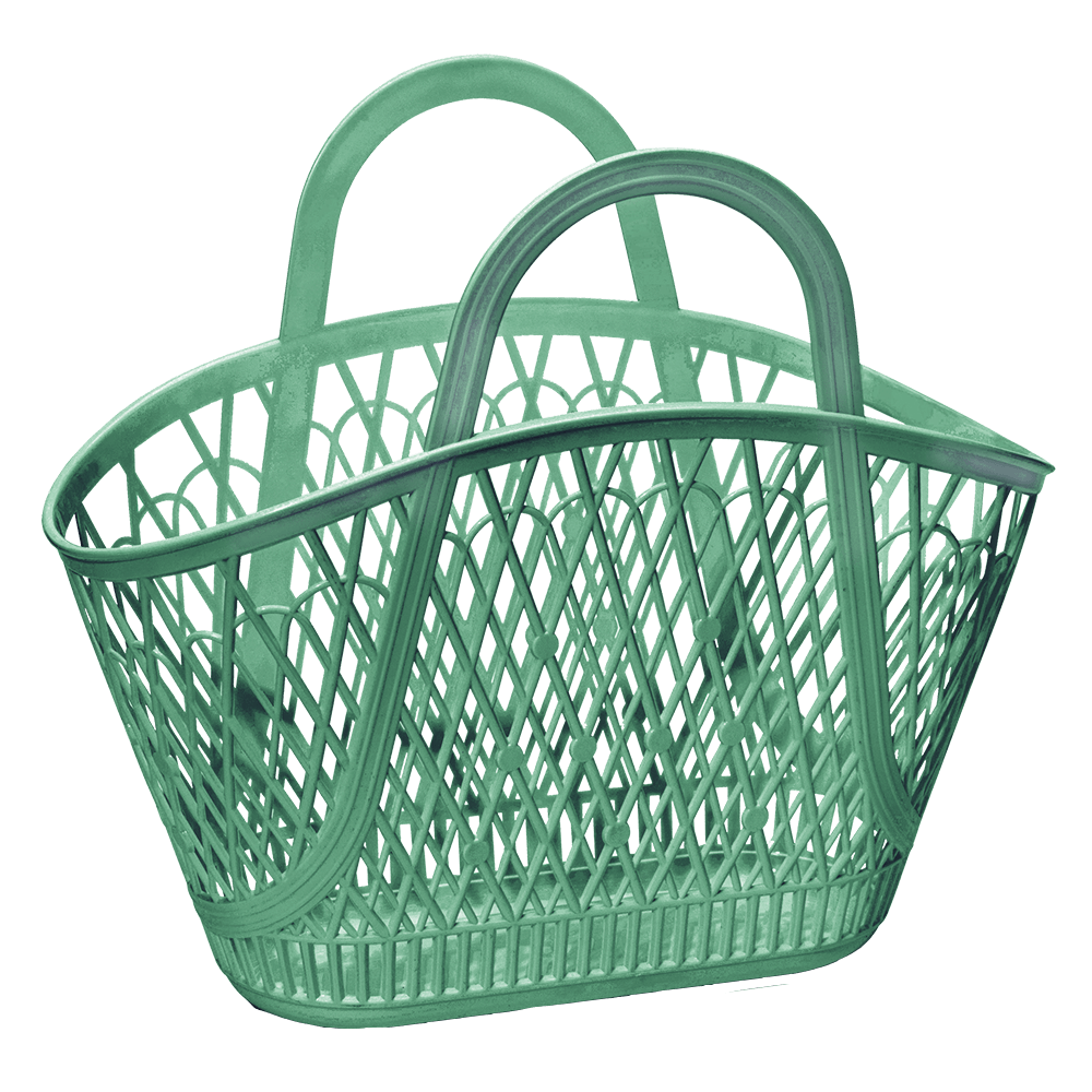 Sbam Design Borsa In Plastica Colorata – Betty Basket