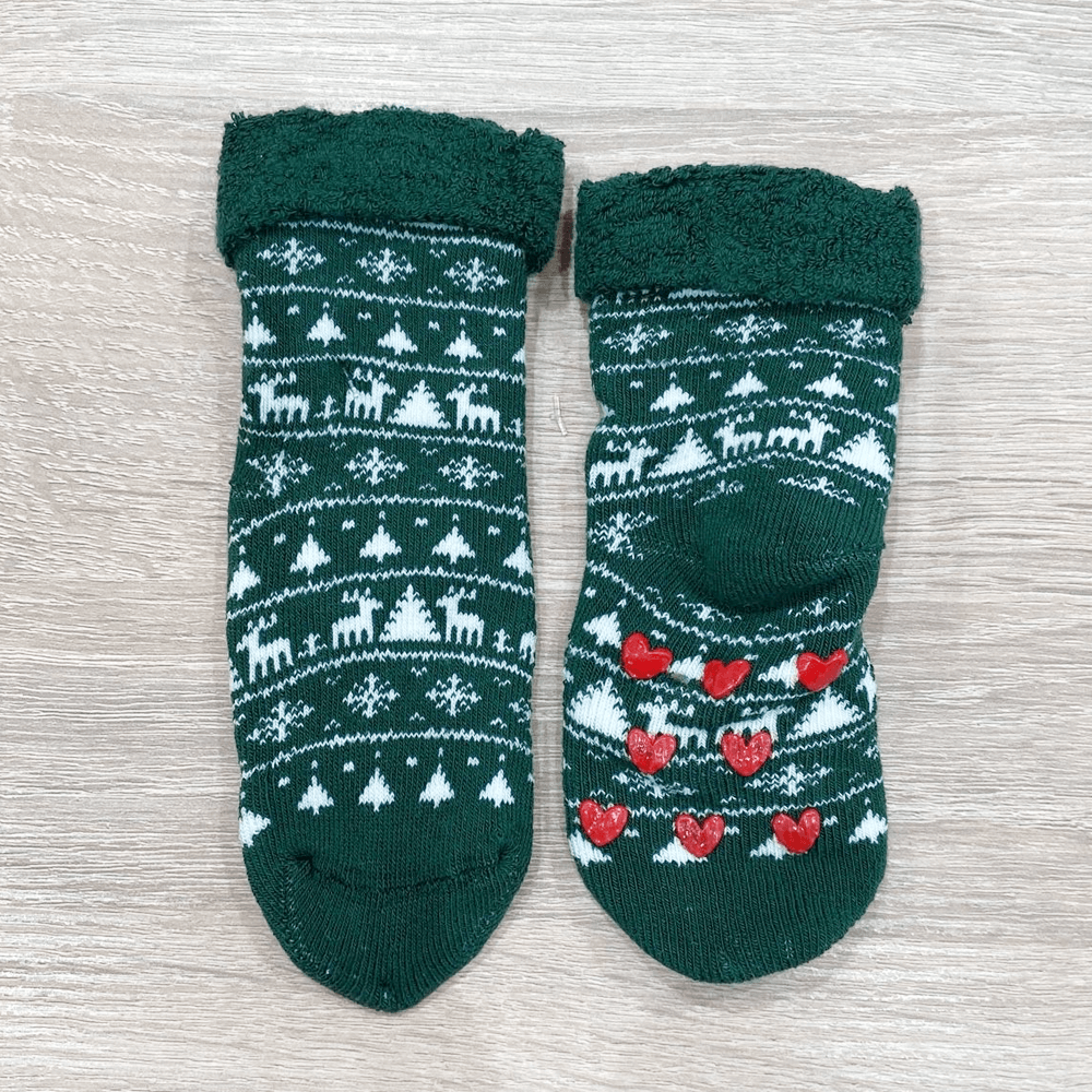 Sbam Design Box Di 3 Calze Antiscivolo In Cotone Baby – Christmas