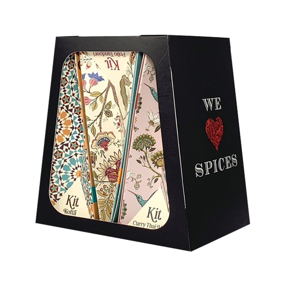 Sbam Design Box di tre kit ricette verso le Indie Orientali