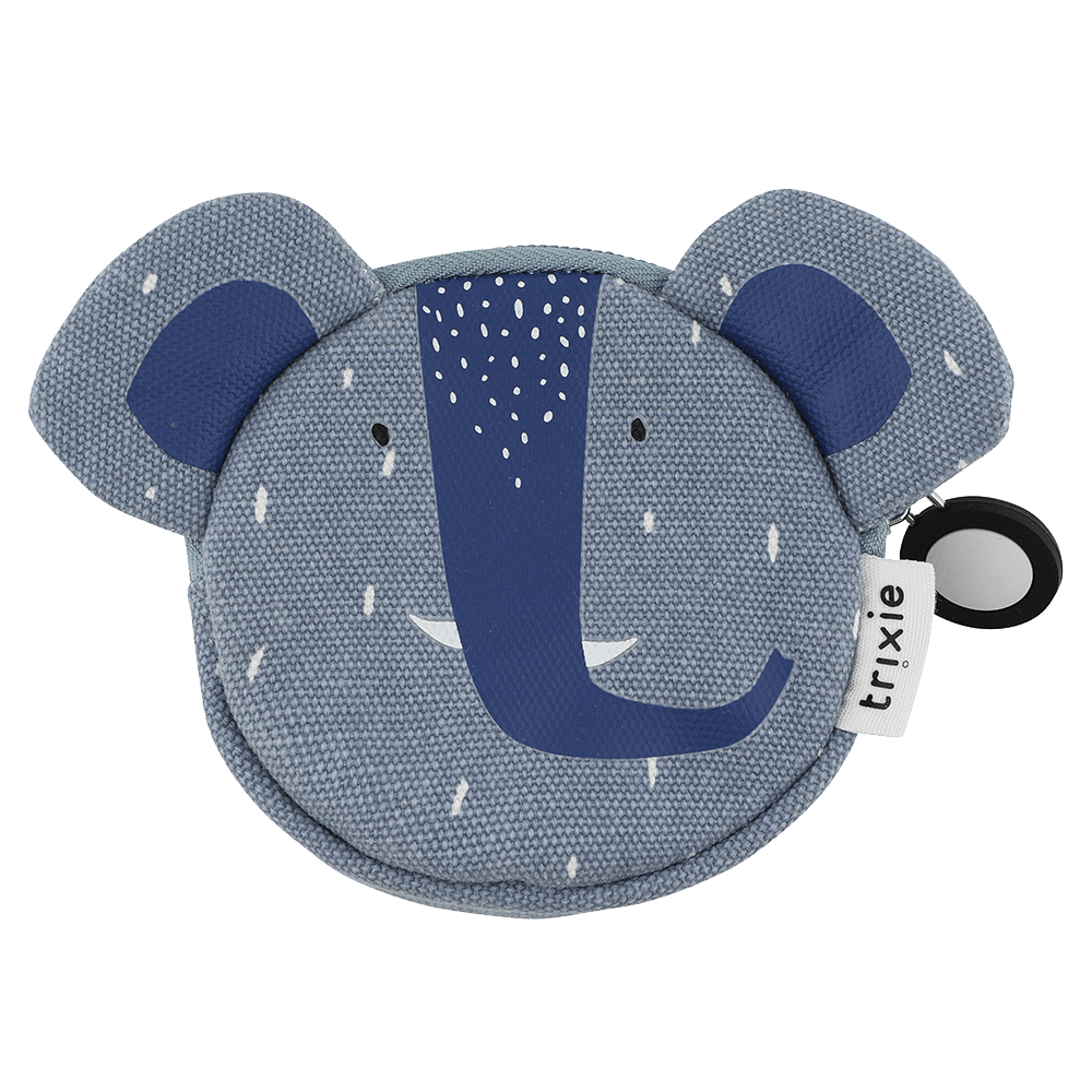 Sbam Design Bustina porta monete in tessuto – Elefante