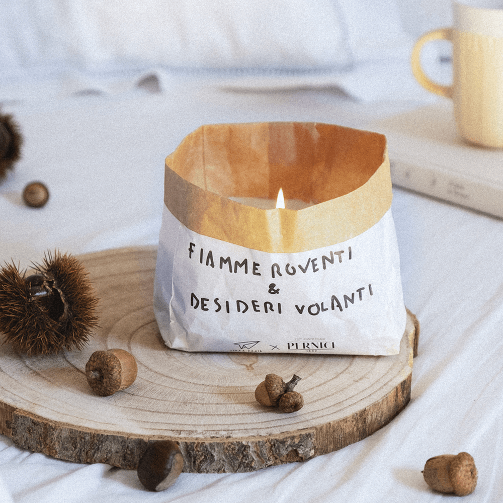Sbam Design Candela “Pensieri Stropicciati” – Black Pepper & Tonka Bean