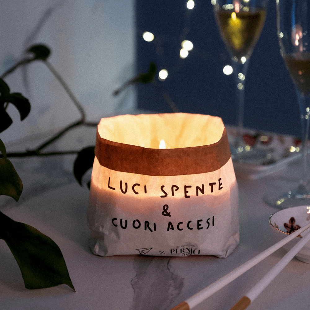 Sbam Design Candela “Pensieri Stropicciati” – Vanilla & Milk