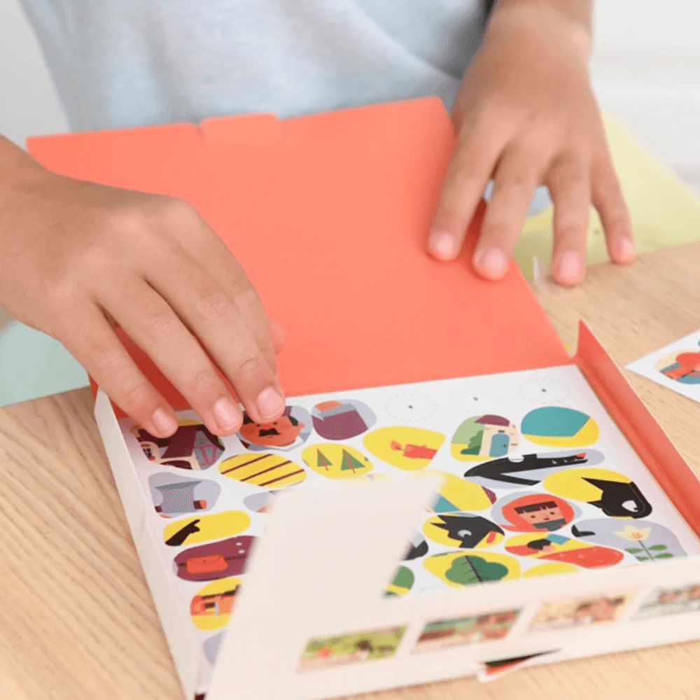 Sbam Design Cards Con Stickers – Riccioli D’ Oro E I Tre Orsi