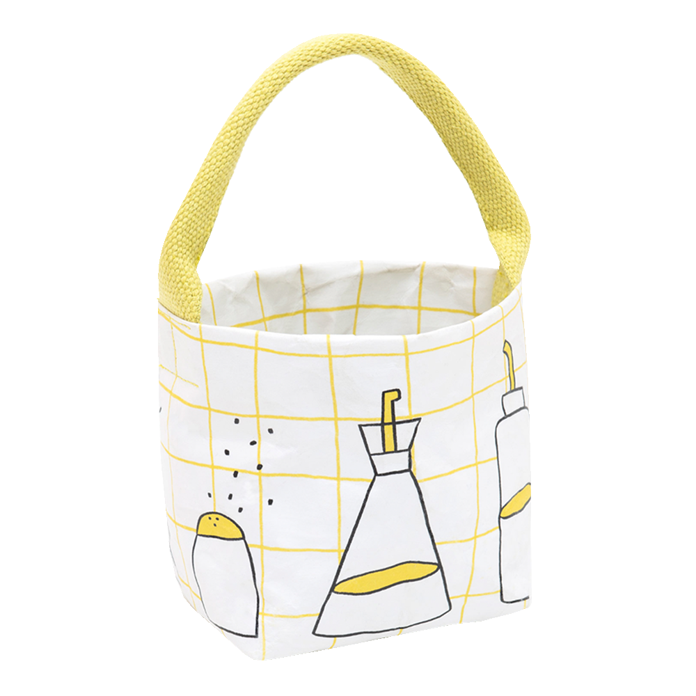 Sbam Design Cestino Porta Condimenti “Qui Ci Vuole Un Pò Di Sapore”